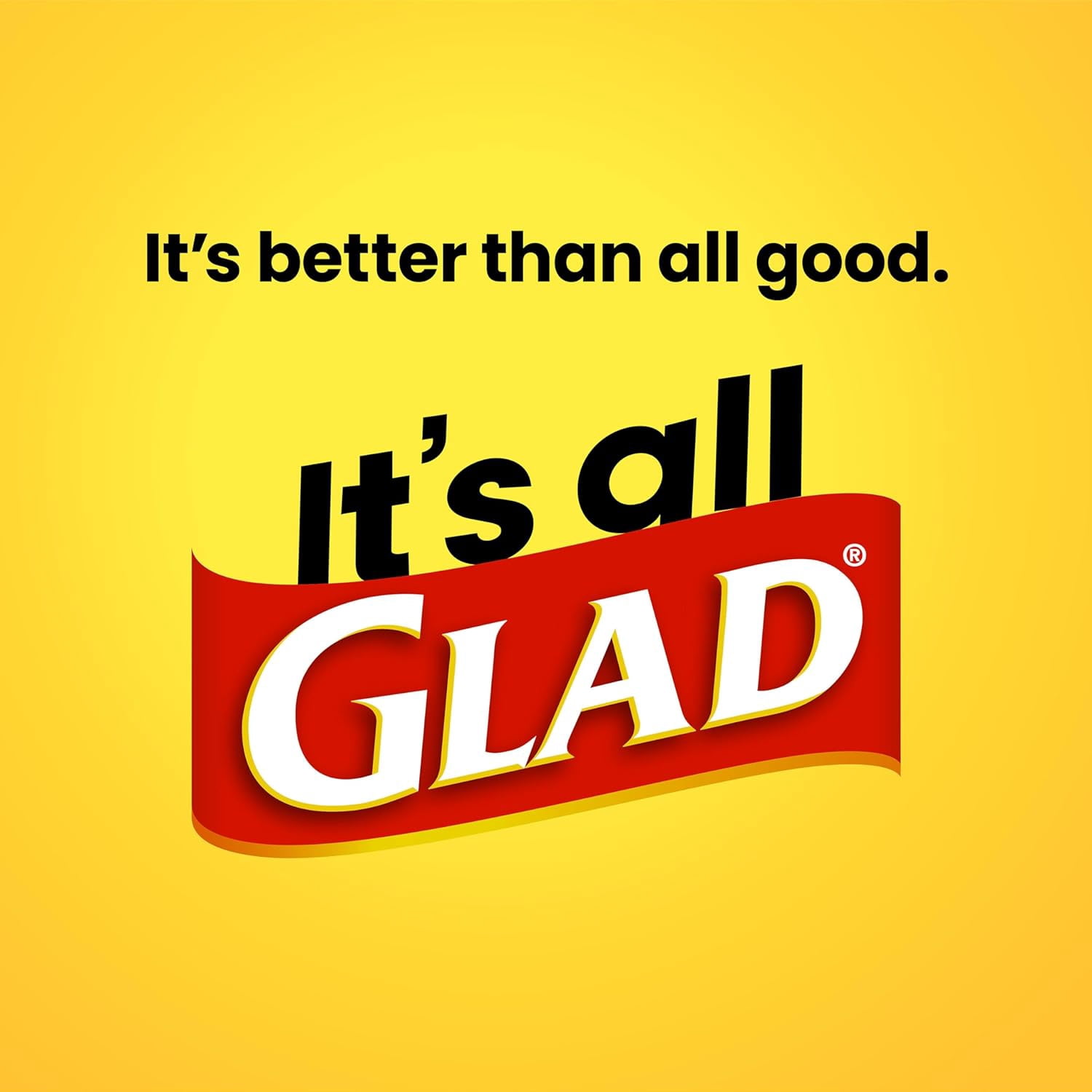 Glad Large Drawstring Trash Bags, Forceflex 30 Gallon Black Trash Bags, 50 Count