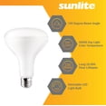 thumbnail image 2 of Sunlite LED BR30 Light Bulb, 11W (65W Equivalent), 920 Lumens, 5000K Day Light , Dimmable, Medium E26 Base, Title 20 Compliant, 6-Pack, 2 of 8