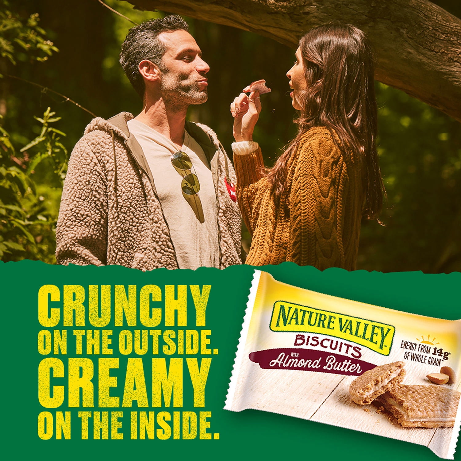 Nature Valley Biscuits with Almond Butter, 1.35 Ounce (30 Count)