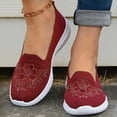 thumbnail image 4 of Mepaouo Women's Slip on Loafers Comfy Walking Tennis Low Top Ballet Flat Nurse Shoes Casual Sneakers, 4 of 8