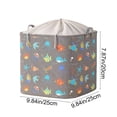 thumbnail image 3 of Deeceymbur Waterproof Breathable Fabric Storage Bag for Quilts Clothes Moving Box Household Organizer with Handles Compact Foldable Design, 3 of 6