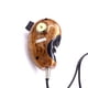 thumbnail image 2 of HG-M84W Micrófono de jamón de 4 pines Grano de madera Cancelación de ruido Reemplazo de micrófono de hombro para Cobra Radio Walkie Talkie Inevent TX1199-00, 2 of 7