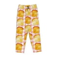 thumbnail image 4 of Balery Tasty Toasts print Women's Pajama Pants,Ultra Lightweight Pjs,Lounge Pant-Small, 4 of 9