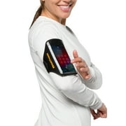 Nathan Phone Carrier Black/Marigold OSFA, Running