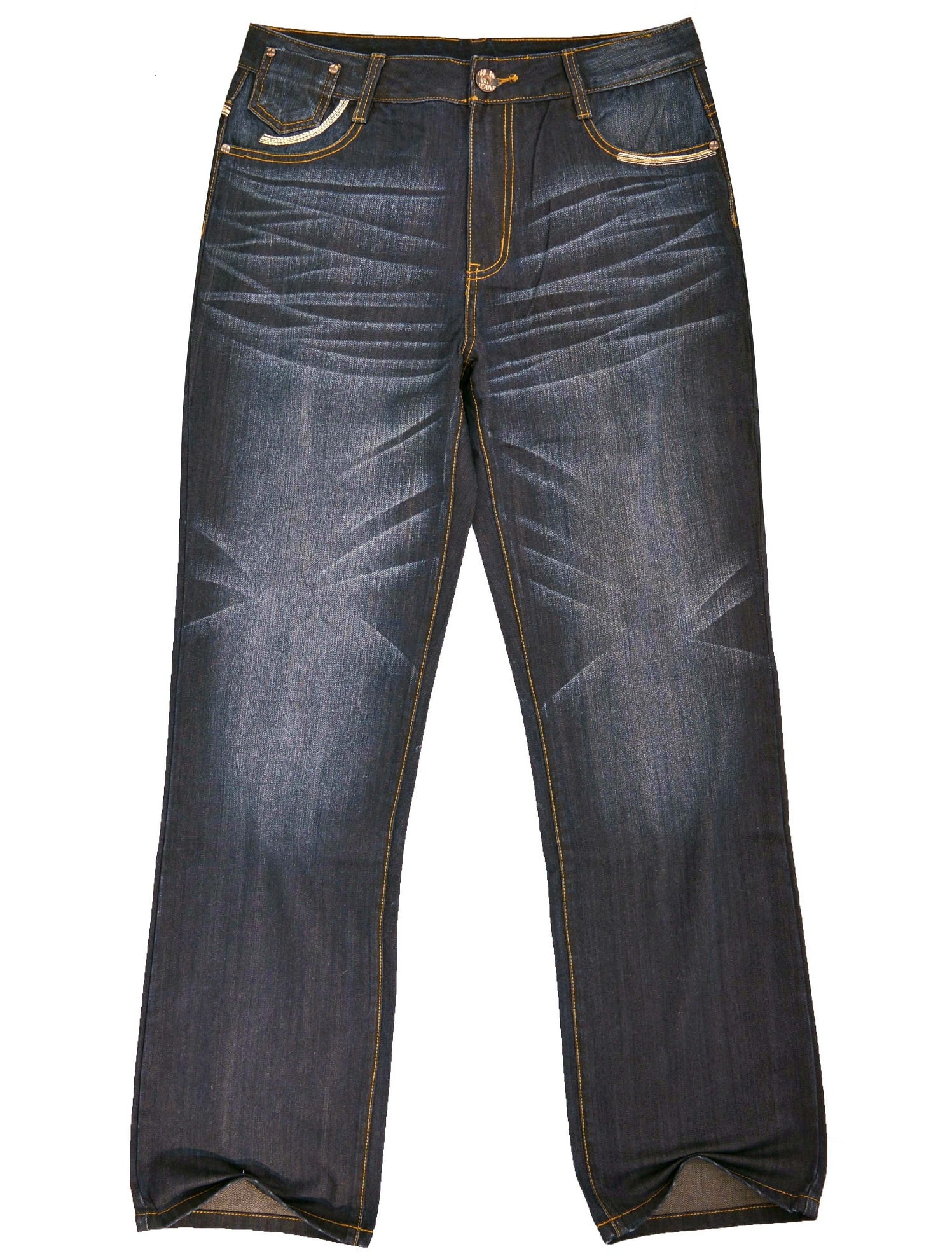 Men's Regular Fit Jeans 2096 BU (Jeans 32x34) - Walmart.com