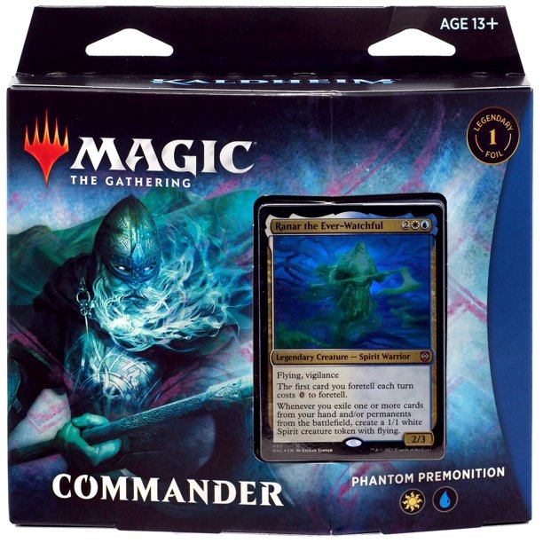 MtG Kaldheim Phantom Premonition Commander Deck