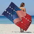 thumbnail image 2 of Microfiber Beach Towel Super Colorful Bath Towel Sandproof Beach Blanket Multi-Purpose Towel For Travel Swimming Pool 30x60 Inch, 2 of 5