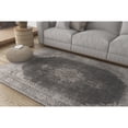 thumbnail image 5 of London 4803 Grey Lauren Area Rug, Size - 3'9" x 5'6", 5 of 5