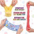 thumbnail image 4 of Kit de slime mantequilla MIAEZOUYOX de 7 paquetes, suave y no pegajoso, 4 of 7