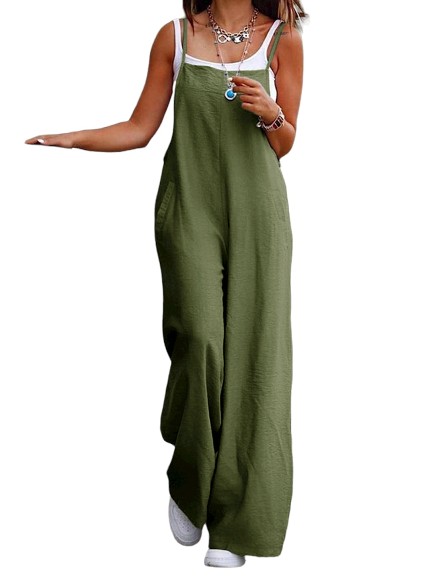 cotton plus size jumpsuits