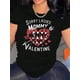 thumbnail image 1 of Camisetas Coloridas con gráficos para Mujer, Manga Corta, Cuello Redondo, Camisetas de Verano Lindas, Blusas Ligeras InformalesWomen'S Casual Crew Neck T-Shirt, Polyester 95% Spandex 5% Knit Fabric,, 1 of 6