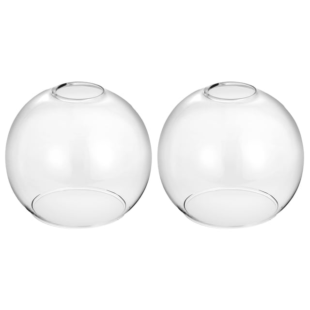 Pantalla de vidrio WYNEYET, paquete de 2, transparente, con ajuste de 4 cm
