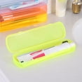 thumbnail image 4 of Toothbrush Travel Case, Portable Travel Toothbrush Holder with Snap Closure, Compact Hard Plastic Dust Proof Container Protector for Toothpaste & Toothbrush, Ideal for Traveling, Camping, Home, 4 of 4