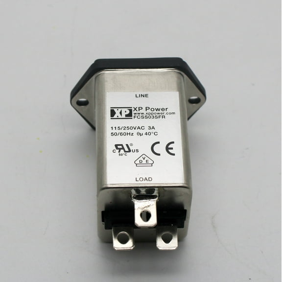 XP Power FCSS03SFR EMC Filter 3A 250VAC Power Entry Module