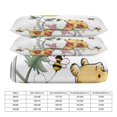 thumbnail image 2 of Winnie The Pooh 3-Piece Bedding Set Soft Quilt Cover Comfortable Pillow Cover 1 Duvet Cover 2 Pillow Shams Three-piece 102"x90", 2 of 5