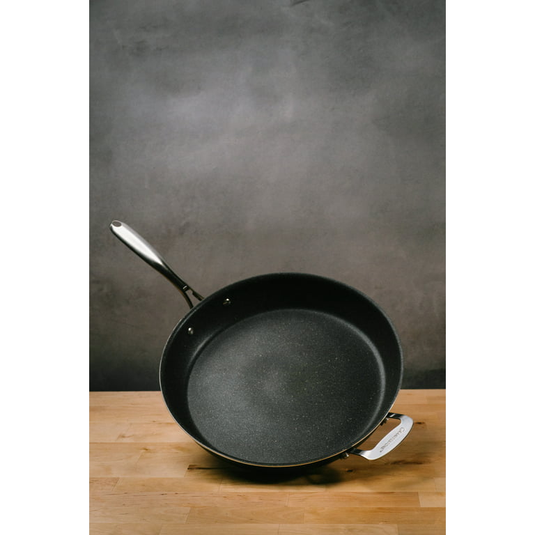 Granitestone 14'' Nonstick Frying Pan, Family Sized Open Skillet