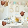 thumbnail image 4 of 30th 40th 50th 60th Birthday Balloons 40 Inch, Birthday Decorations, Balloon set, Birthday Party Decorations SuppliesStyle:Style 3;, 4 of 6