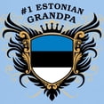 thumbnail image 3 of CafePress - Number One Estonian Grandpa Light T Shirt - Light T-Shirt - CP, 3 of 4