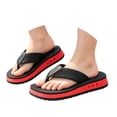 thumbnail image 3 of lnmuld Kids Platform Flip Flops Unisex Lightweight Non Sandals for Boys Girls Beach Pool Shower Size:11, 3 of 9