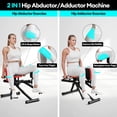 thumbnail image 2 of Máquina 2 en 1 de abducción y aducción de cadera ONETWOFIT, 2 of 8