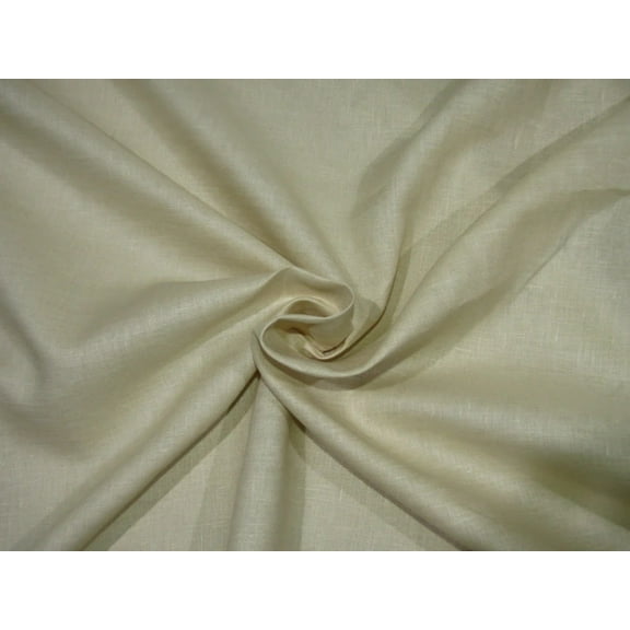 LINEN 60 LEA BEIGE COLOR ~58quot; ~ wide by the yard