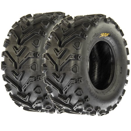 SunF 25x10-12 25x10x12 All Terrain Mud ATV UTV Tires 6 PR A041 (Set pair of