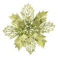 thumbnail image 4 of Christmas Flowers Christmas Decorations Indoor Glitter Christmas Ornaments Poinsettia Flowers Artificial Wreath Decor Artificial Flowers Christmas Floral, 4 of 5
