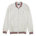 thumbnail image 2 of Tommy Hilfiger Mens Baseball Knit Sweater, Beige, X-Large Tommy Hilfiger Tejer, 2 of 2