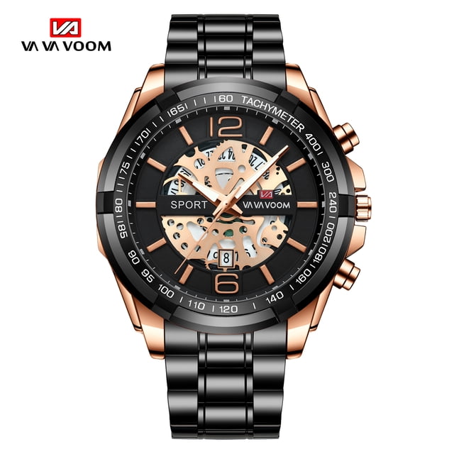 Leisure Fashion Glass Men Quartz Watch