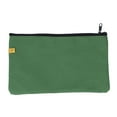thumbnail image 1 of Bolsa de herramientas de lona verde militar, portátil, multifuncional, resistente, para llaves, destornilladores y clavos, 13 x 7,5 pulgadas, 1 of 14
