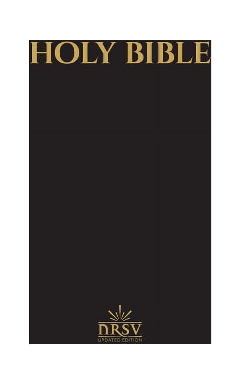 NRSV Updated Edition Bible with Apocrypha (Flexisoft, Black