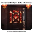 thumbnail image 5 of Abbraccia Pareados festivos, diseño Año del Caballo, carácter Fu, decoración de puerta, decoración hogar Año Nuevo Chino, 5 of 5