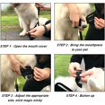 thumbnail image 4 of Adjustable Anti-Bark Dog Muzzle with Sticky Net Ring - 1 Piece, Fits Small, Medium Large Dogs, 4 of 5
