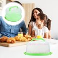 thumbnail image 3 of Miangastore Reusable Cake Pastries Box Portable Cake Storage Holder Plastic Cupcake Box, 3 of 8