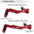 thumbnail image 3 of Palanca de Cambio de Motocicleta para Honda CBR650R 2019-2022, Palanca de Cambio Roja, 3 of 7