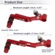 thumbnail image 3 of Palanca de Cambio de Motocicleta para Honda CBR650R 2019-2022, Palanca de Cambio Roja, 3 of 7