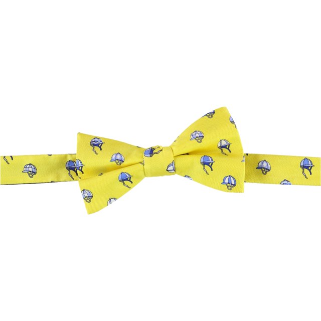 Pajarita Tommy Hilfiger Derby Jocky para hombre color amarillo talla única