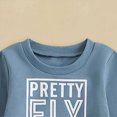 thumbnail image 4 of NOLDARES Toddler Boys Outfit Set 2Pcs Long Sleeve Graphic Crewneck Cotton T-Shirt Jogger Pants Soft Warm Fall Winter Clothes Size:12-18 M,Sky Blue, 4 of 7