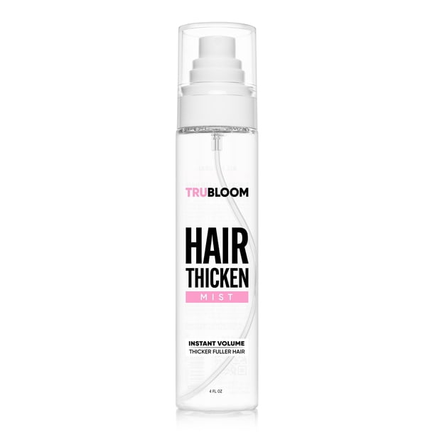 Spray espesante para el cabello Tru Bloom: cabello más grueso en segundos. Todo potenciador de volumen de cabello natural. Recomendado por estilistas