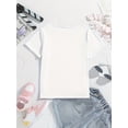 thumbnail image 3 of Camiseta de punto de manga corta con estampado de corazones para niños, transpirable y elástica, con cuello redondo, ideal para deportes al aire libre, ropa informal, camiseta de verano., 3 of 7