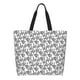 thumbnail image 1 of Balery Snake Bolsa Tote Estilo Estético con Cremalleras, Bolsa de Hombro, Bolsa de Compras Grande y Plegable, 1 of 8