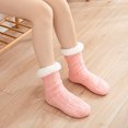 thumbnail image 3 of Teissuly Womens Winter Super Soft Warm Cozy Fuzzy Fleece-Lined With Grippers Slipper Socks Teissuly WER202401272020, 3 of 6