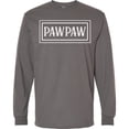 thumbnail image 3 of Inktastic Pawpaw in White Long Sleeve T-Shirt, 3 of 5