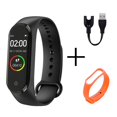 thumbnail image 1 of Pulsera de reloj Digital inteligente M4 para hombres y mujeres con control de frecuencia cardíaca, podómetro para correr, contador de calorías, rastreador deportivo de salud Tan Jianjun unisex, 1 of 2