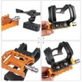 thumbnail image 2 of BQBQERT Road Bike Strapless Toe Pedal Clip Mountain Bike Cycling Pedals Toe Clip, 2 of 10