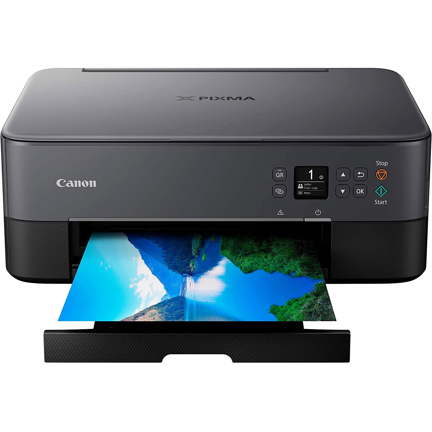 Canon PIXMA TS6420a All-in-One Wireless Color Printer with Print, Scan, Copy, Photo Print & Mobile Functions Bundle with DGE USB Cable + Print Like A Pro Guidebook Kit