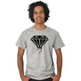 thumbnail image 4 of Diamond Dripping Fashionable Girly Plus Size Crewneck Graphic Tee Shirt Brisco Brands 2X, 4 of 5