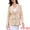 Beige, variant on Women's Business Casual Single Breasted Jacket Office Suit M Dark Blue