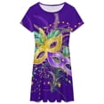 thumbnail image 3 of Lent Approaches Sundress Short Sleeve Dress Summer Women Clothes Dress for Women Dresses, 3 of 7