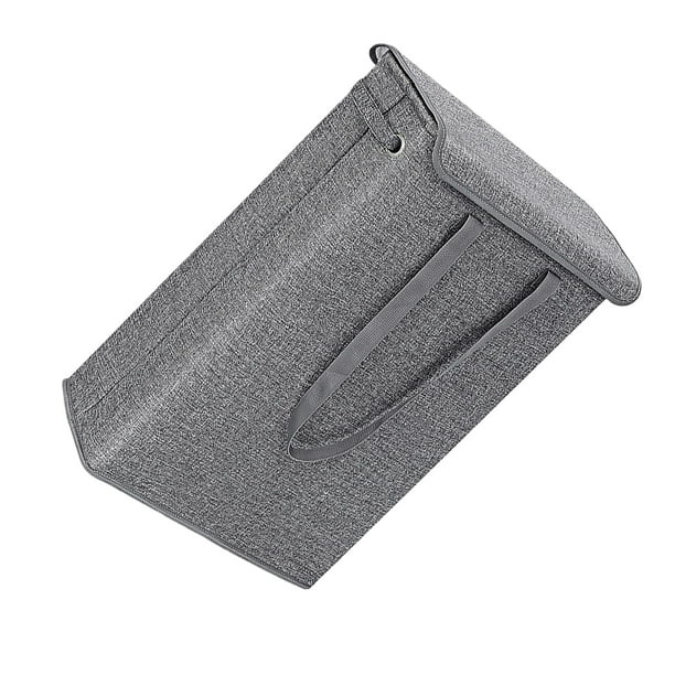 Bearachild Cesto Ropa Sucia Para Almacenamiento De Lavandería Plegable Ligero Y Durable Reforzado Con Apretado Almacenamiento y organización del hogar gris